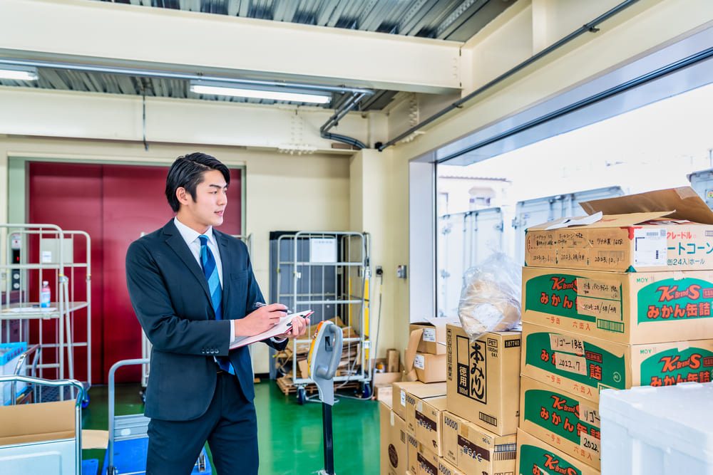 大手食品工場内での検査業務